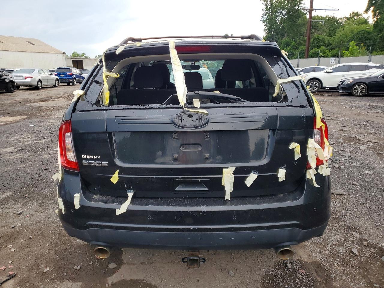 2013 Ford Edge Se Black vin: 2FMDK3GC0DBC76496