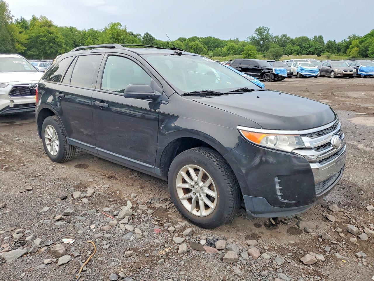 2013 Ford Edge Se Black vin: 2FMDK3GC0DBC76496