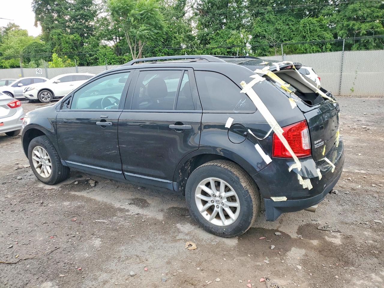 2013 Ford Edge Se Black vin: 2FMDK3GC0DBC76496
