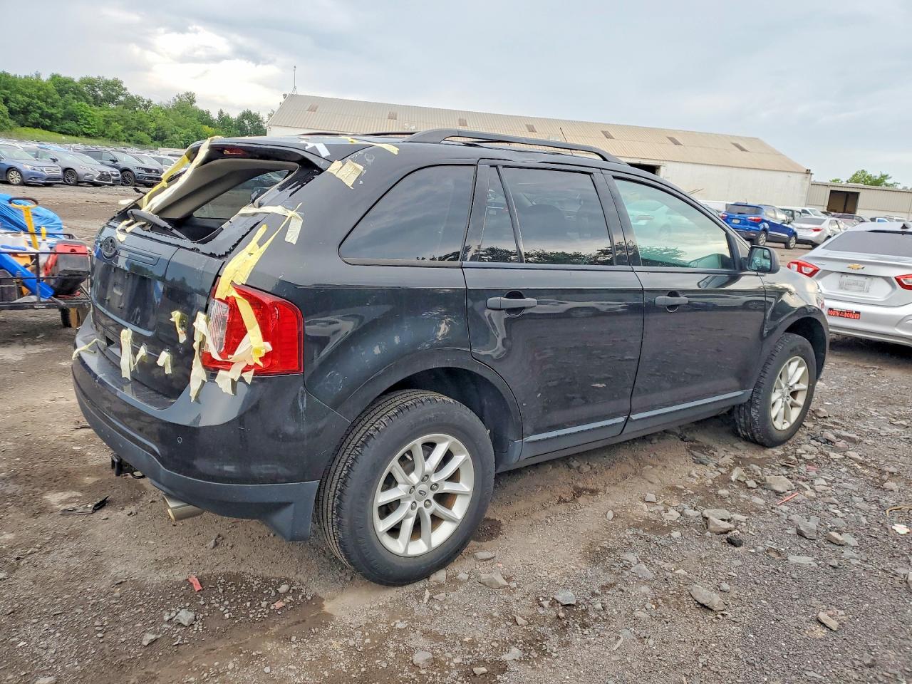 2013 Ford Edge Se Black vin: 2FMDK3GC0DBC76496