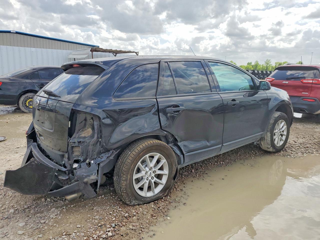 2013 Ford Edge Se Black vin: 2FMDK3GC0DBC84792