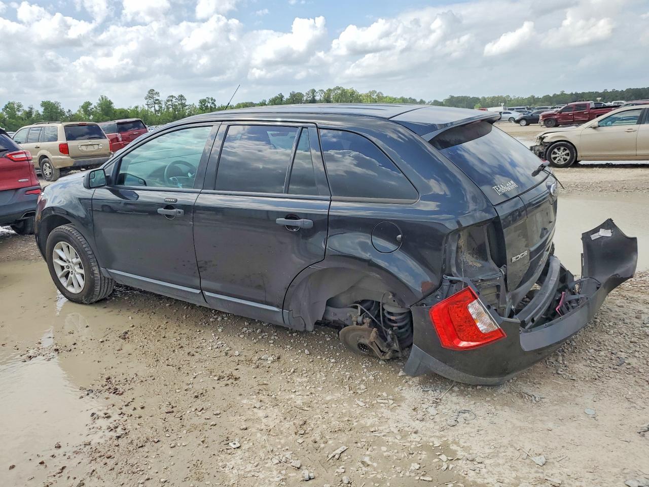 2013 Ford Edge Se Black vin: 2FMDK3GC0DBC84792
