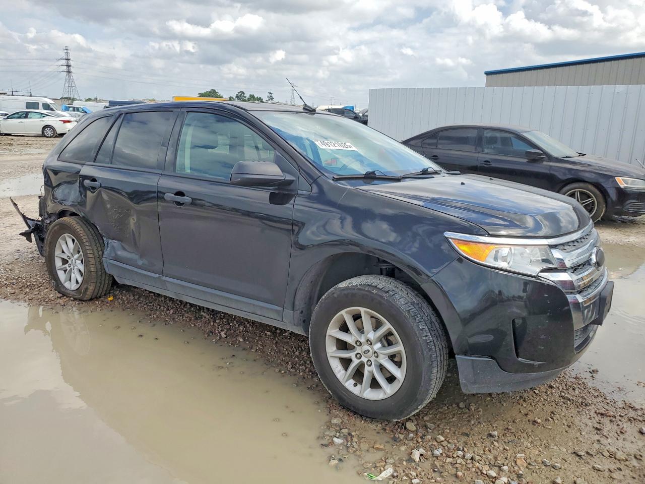 2013 Ford Edge Se Black vin: 2FMDK3GC0DBC84792