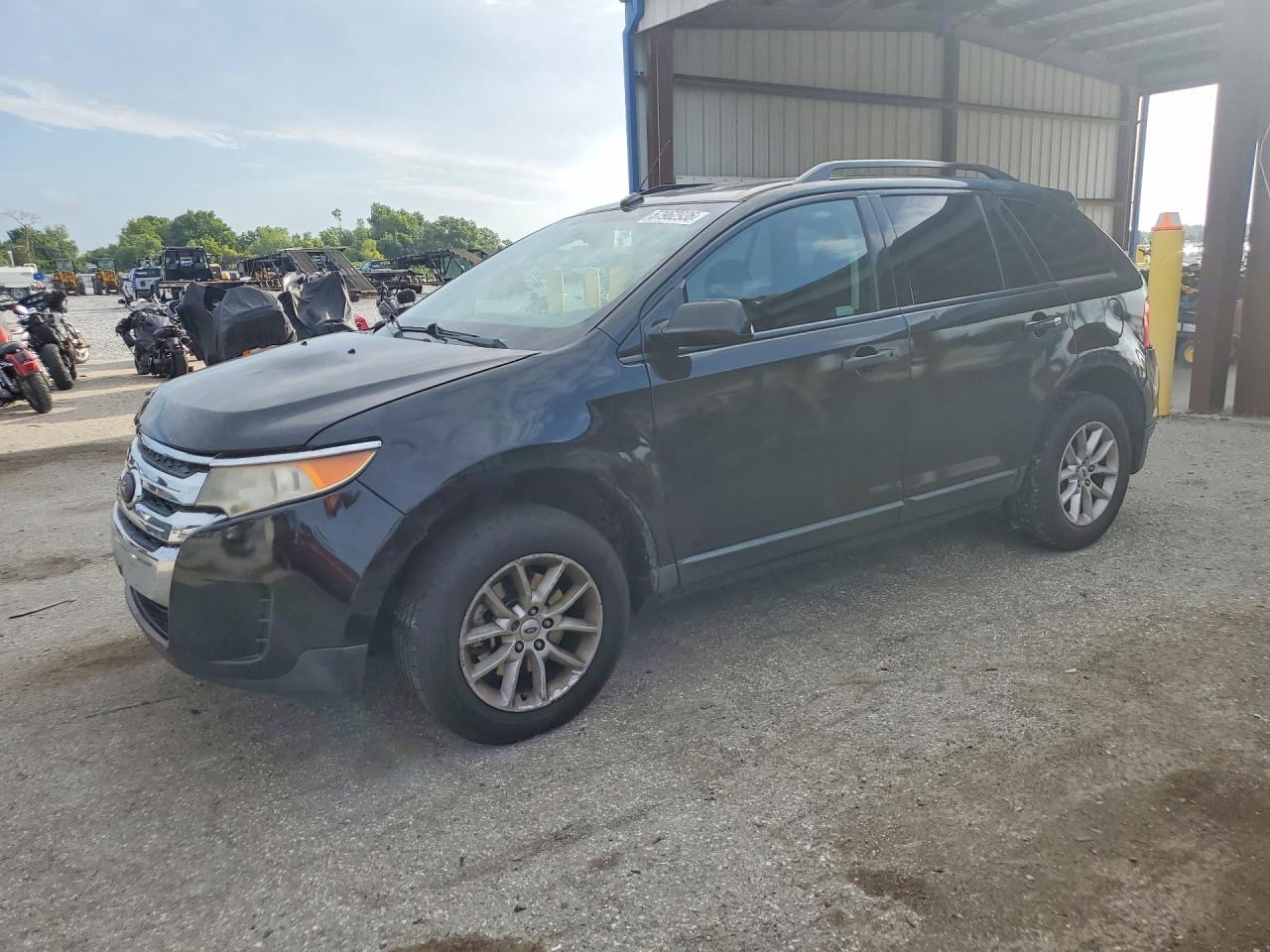 2013 Ford Edge Se Black vin: 2FMDK3GC0DBE02386