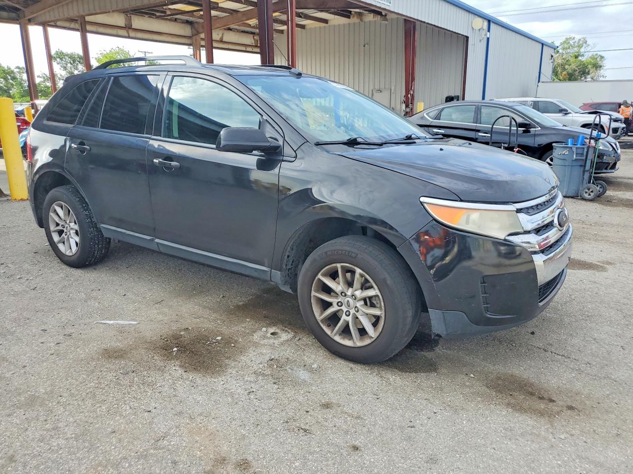 2013 Ford Edge Se Black vin: 2FMDK3GC0DBE02386