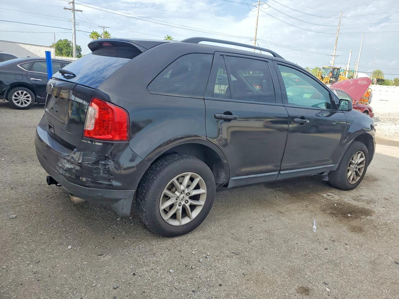 2013 Ford Edge Se Black vin: 2FMDK3GC0DBE02386
