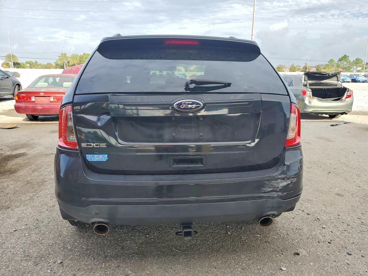 2013 Ford Edge Se Black vin: 2FMDK3GC0DBE02386