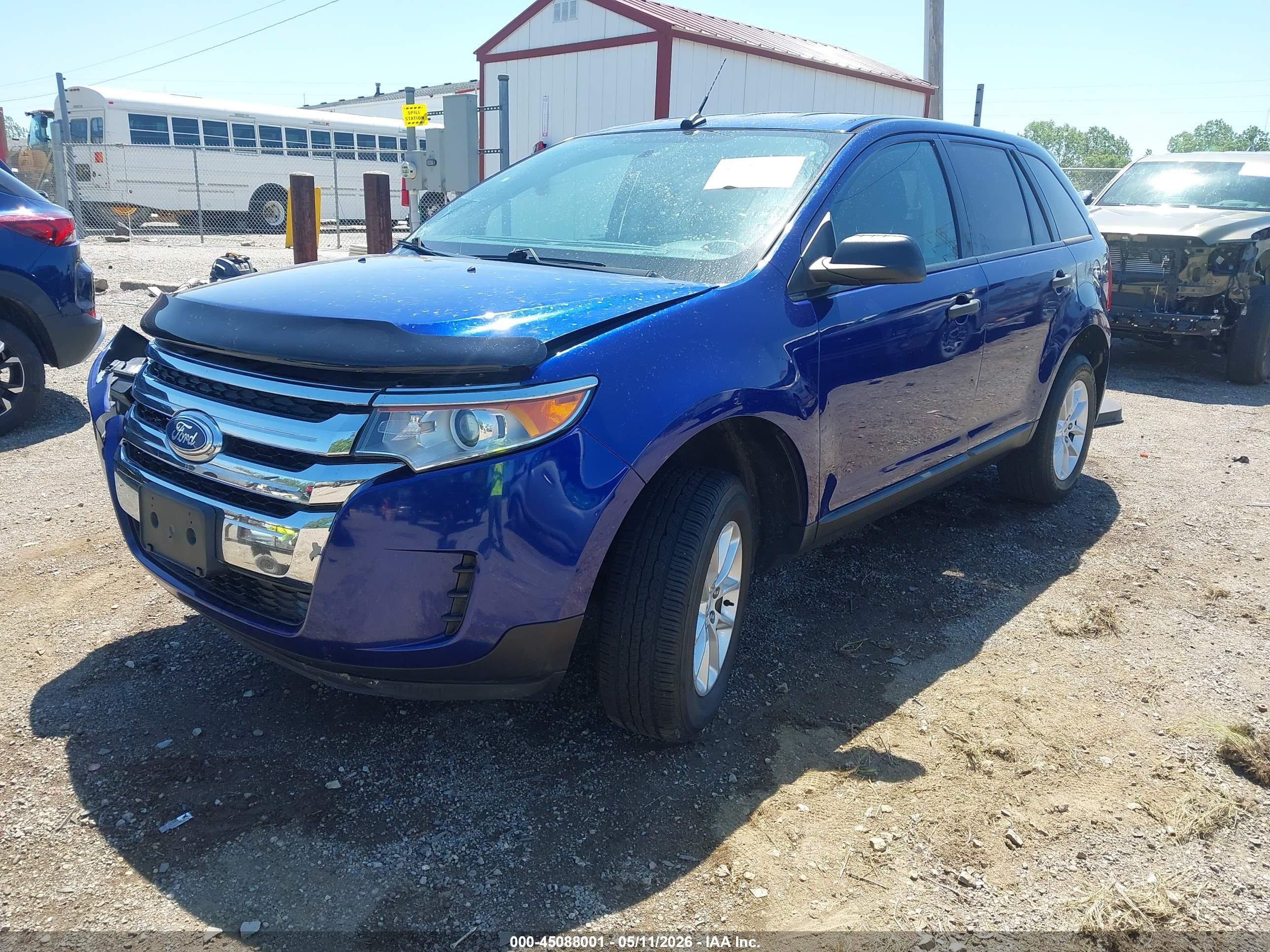 2013 Ford Edge Se Синий vin: 2FMDK3GC0DBE06700