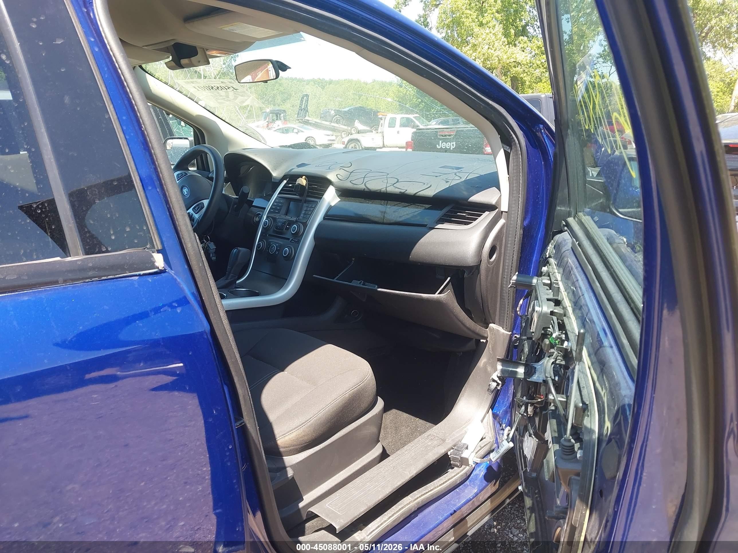 2013 Ford Edge Se Синий vin: 2FMDK3GC0DBE06700