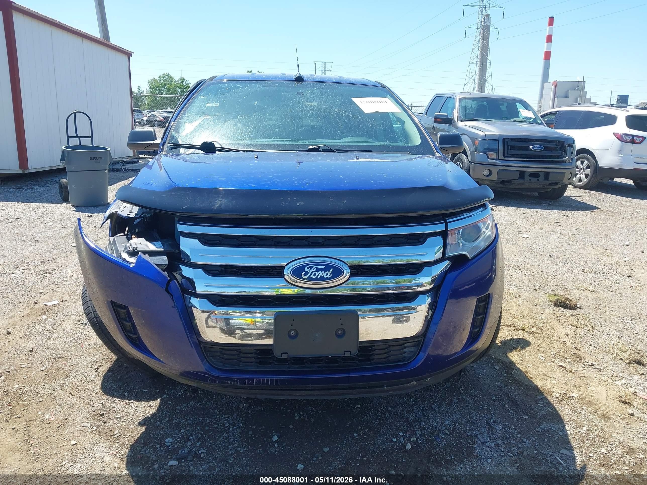 2013 Ford Edge Se Синий vin: 2FMDK3GC0DBE06700