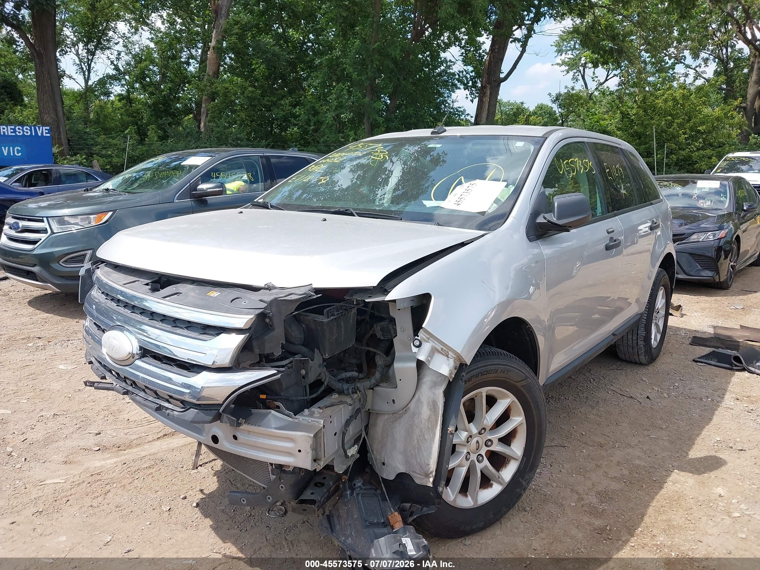 2013 Ford Edge Se Белый vin: 2FMDK3GC0DBE11279