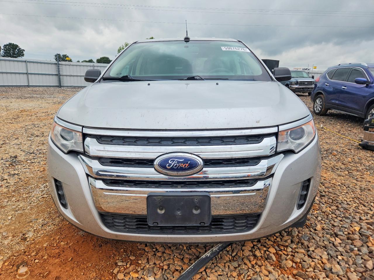 2014 Ford Edge Se Серебряный vin: 2FMDK3GC0EBA32672