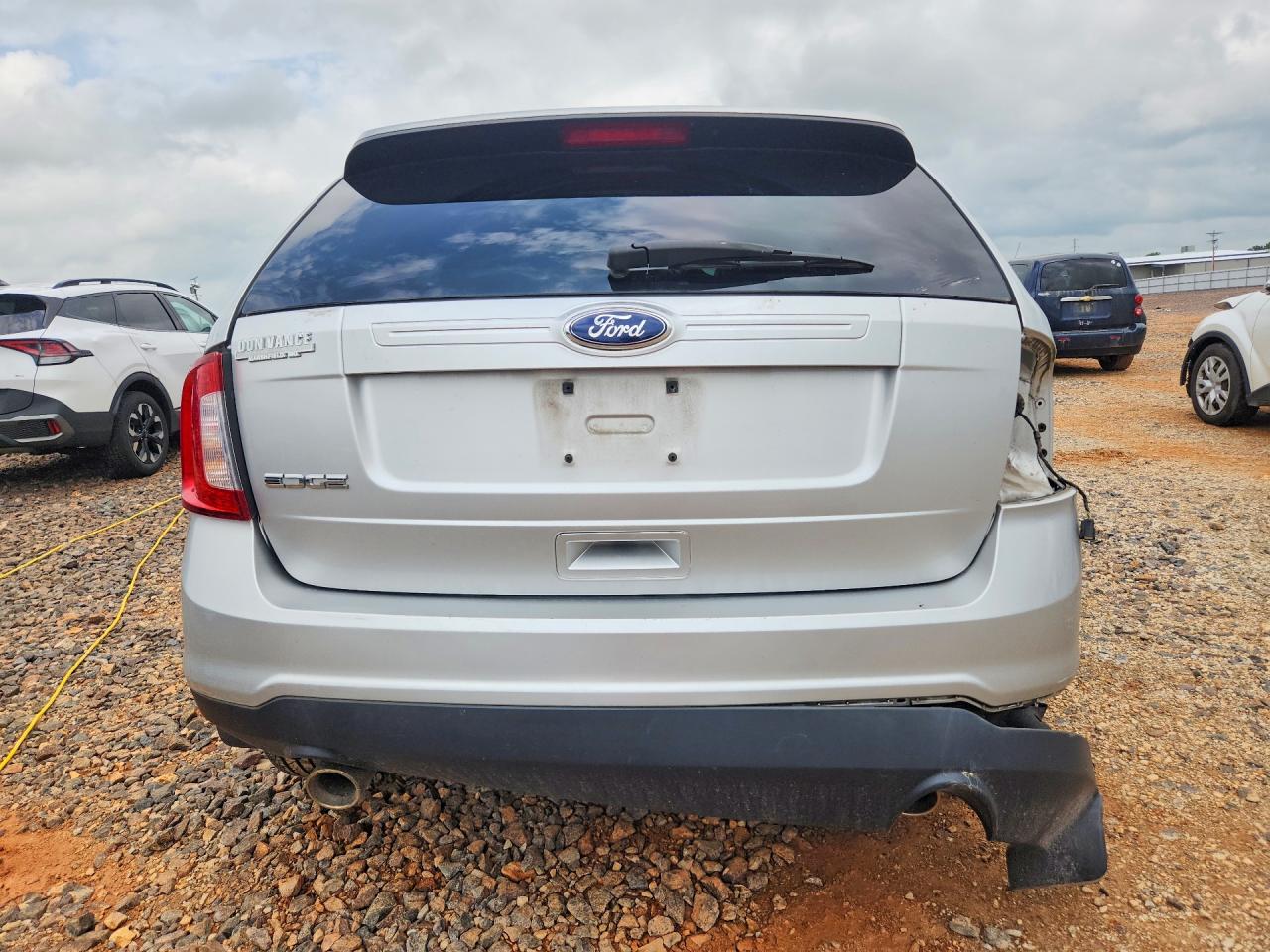 2014 Ford Edge Se Серебряный vin: 2FMDK3GC0EBA32672