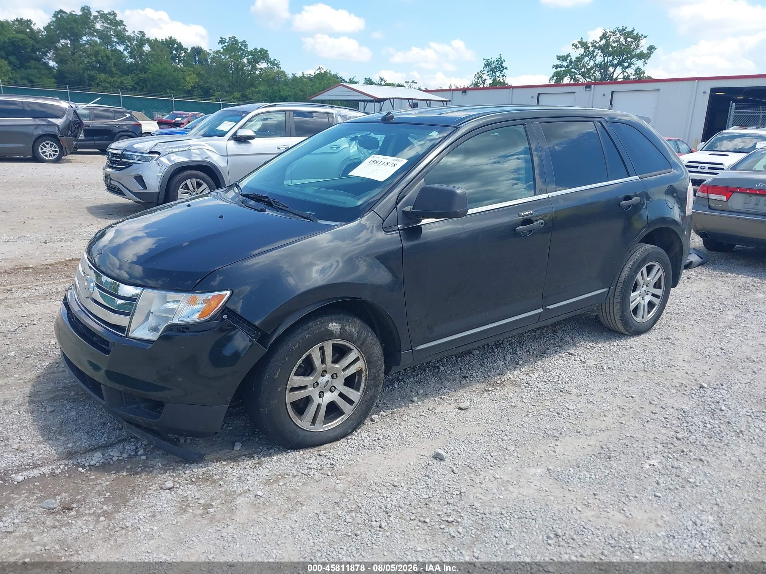 2010 Ford Edge Se Black vin: 2FMDK3GC1ABA03529