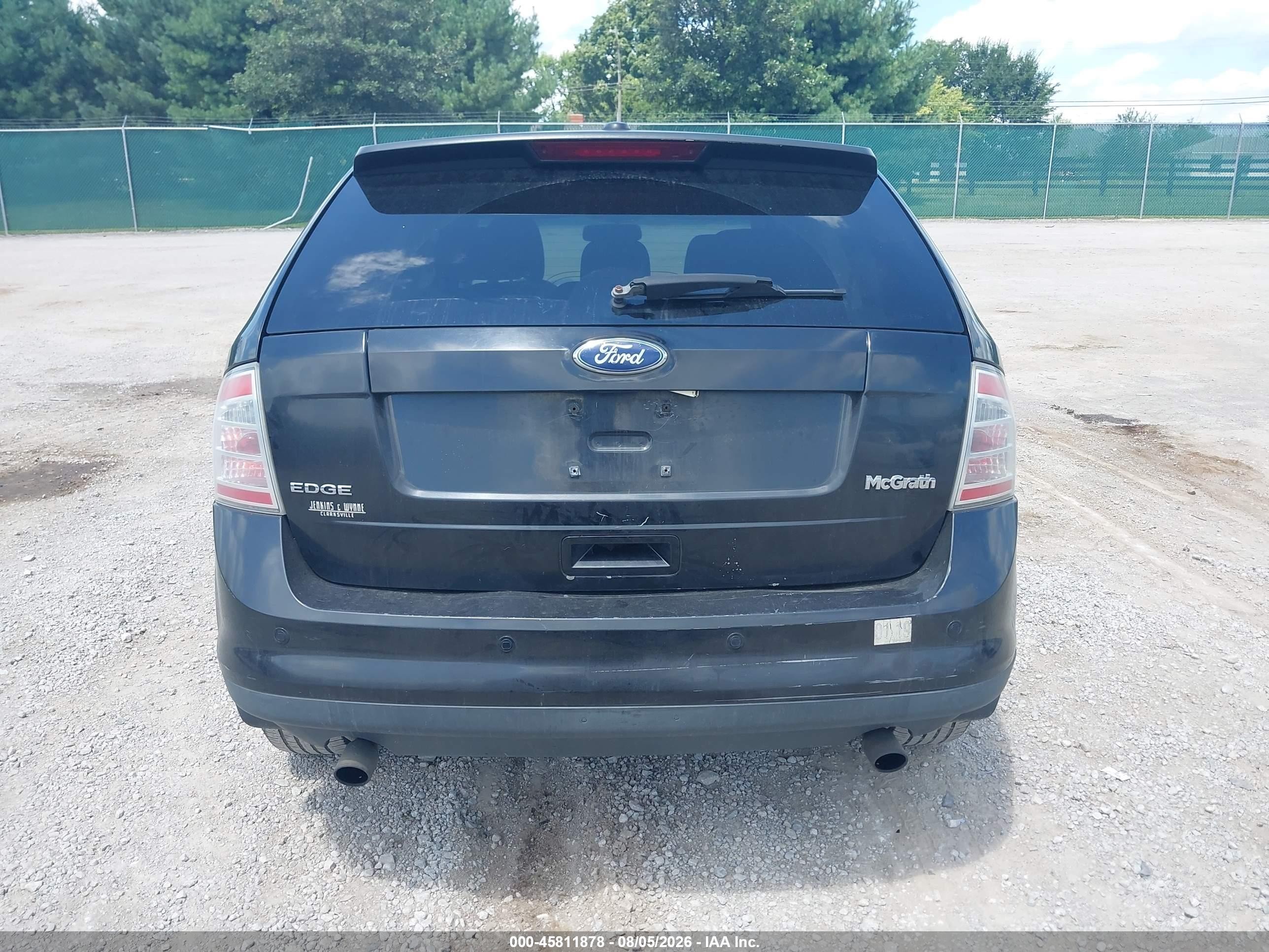 2010 Ford Edge Se Black vin: 2FMDK3GC1ABA03529