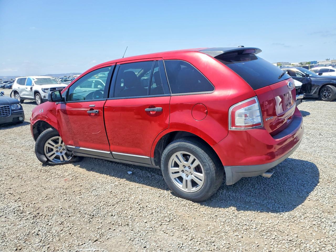 2010 Ford Edge Se Red vin: 2FMDK3GC1ABB58887