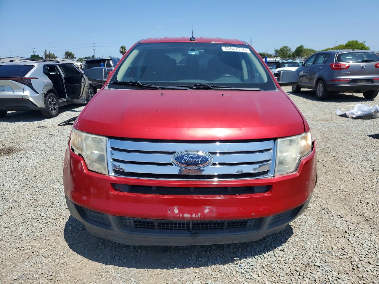 2010 Ford Edge Se Red vin: 2FMDK3GC1ABB58887