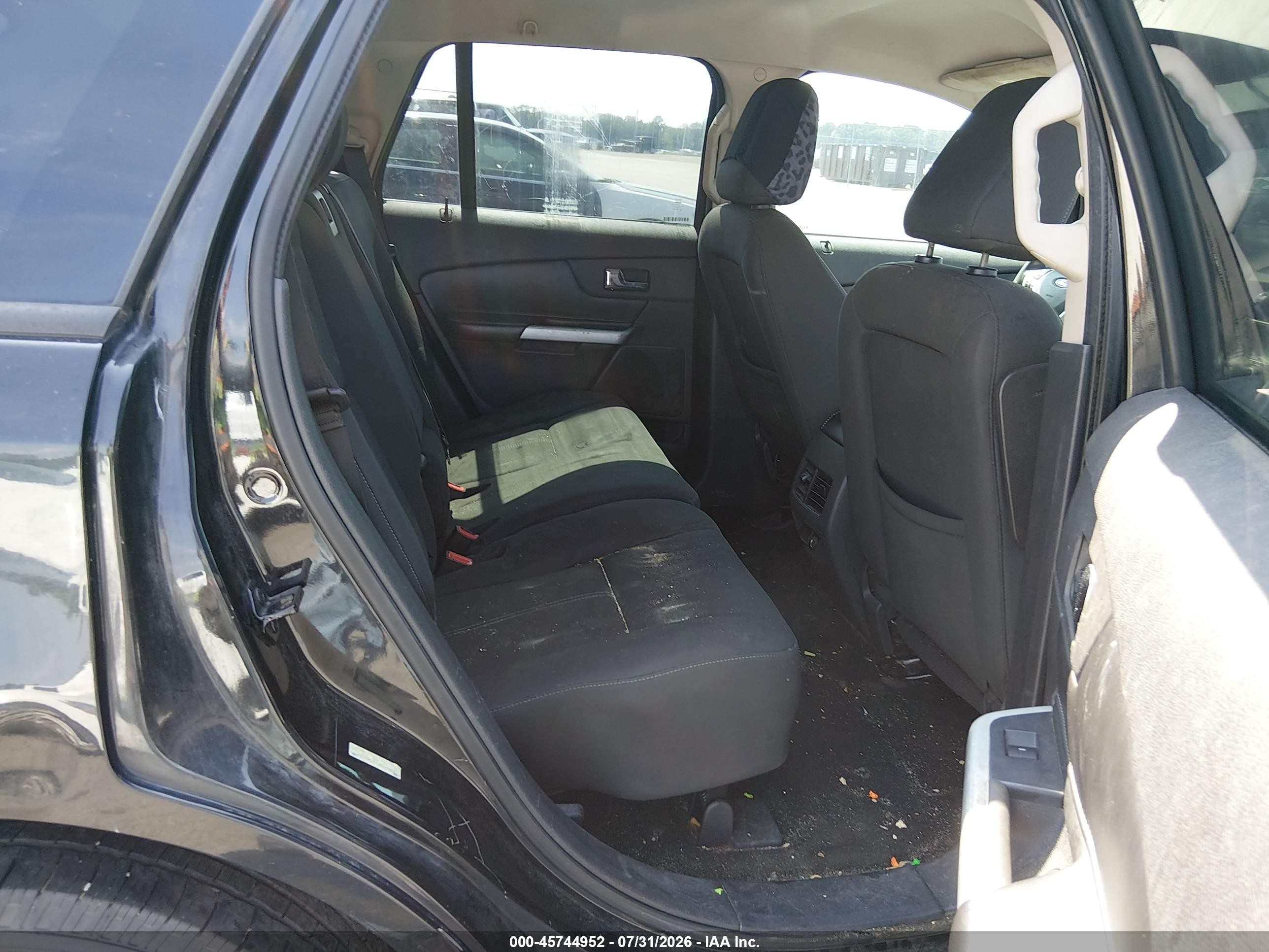 2011 Ford Edge Se Черный vin: 2FMDK3GC1BBA45040