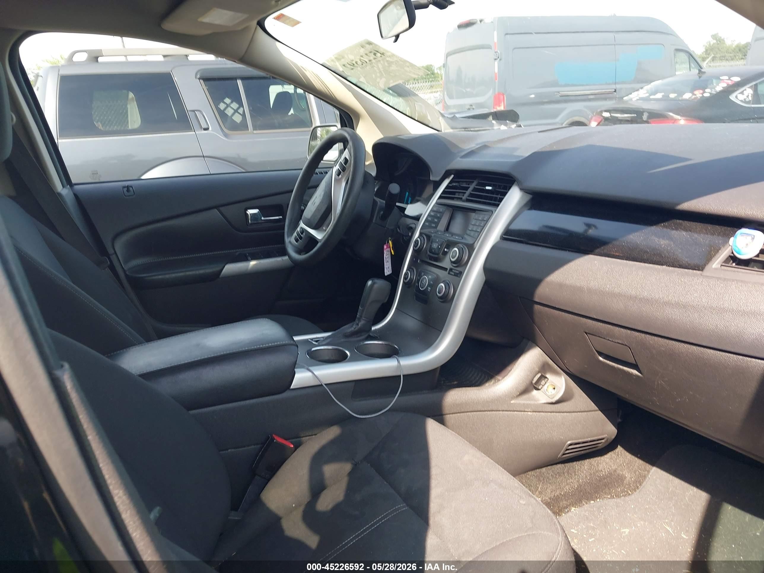 2011 Ford Edge Se Black vin: 2FMDK3GC1BBA98837