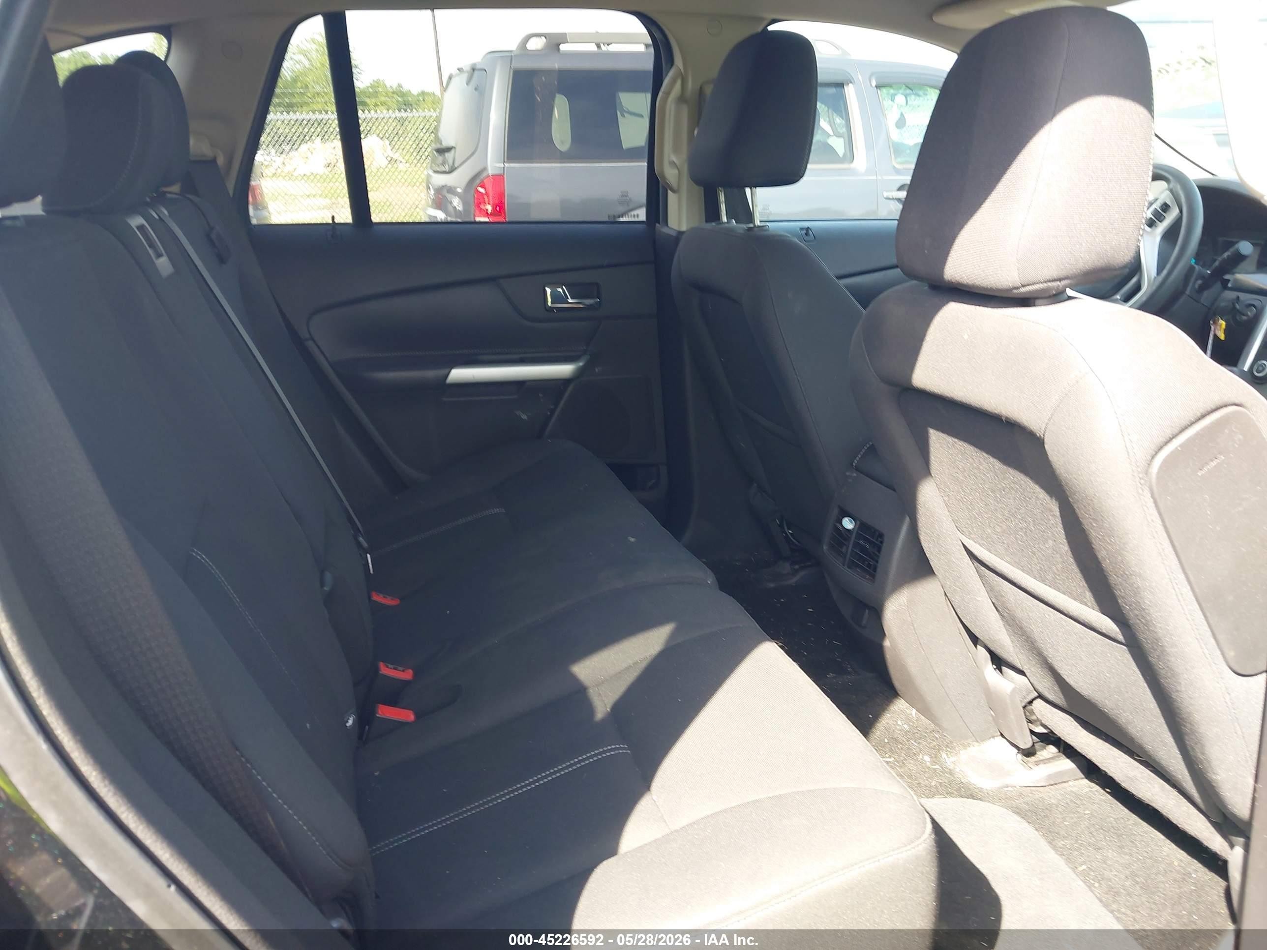 2011 Ford Edge Se Black vin: 2FMDK3GC1BBA98837