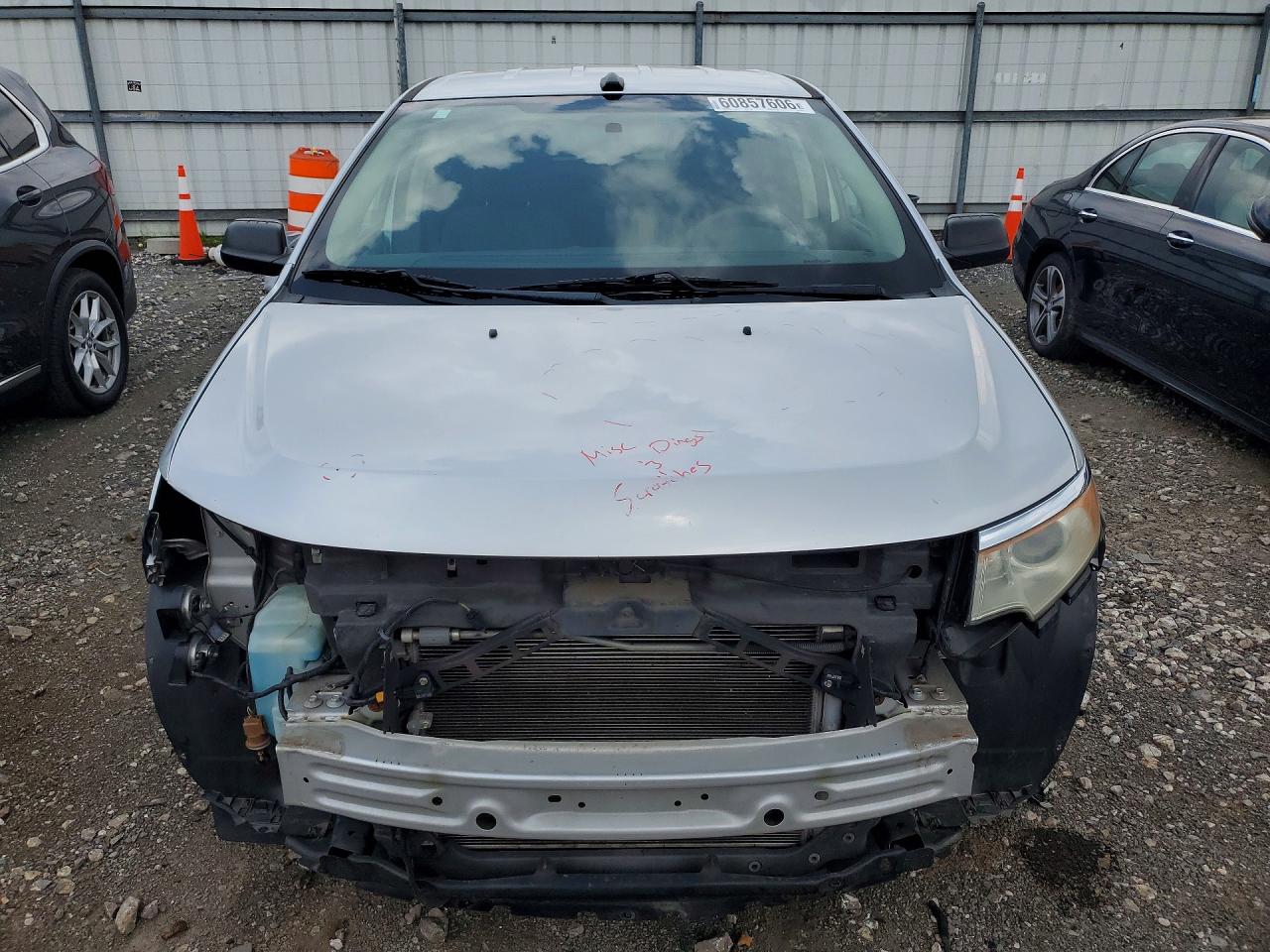 2011 Ford Edge Se Silver vin: 2FMDK3GC1BBB20173
