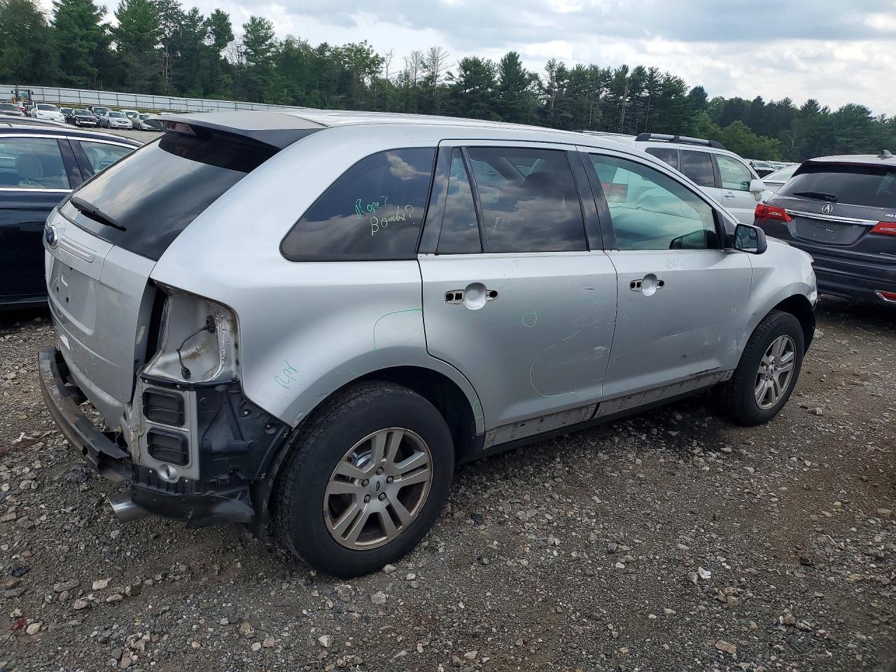 2011 Ford Edge Se Silver vin: 2FMDK3GC1BBB20173