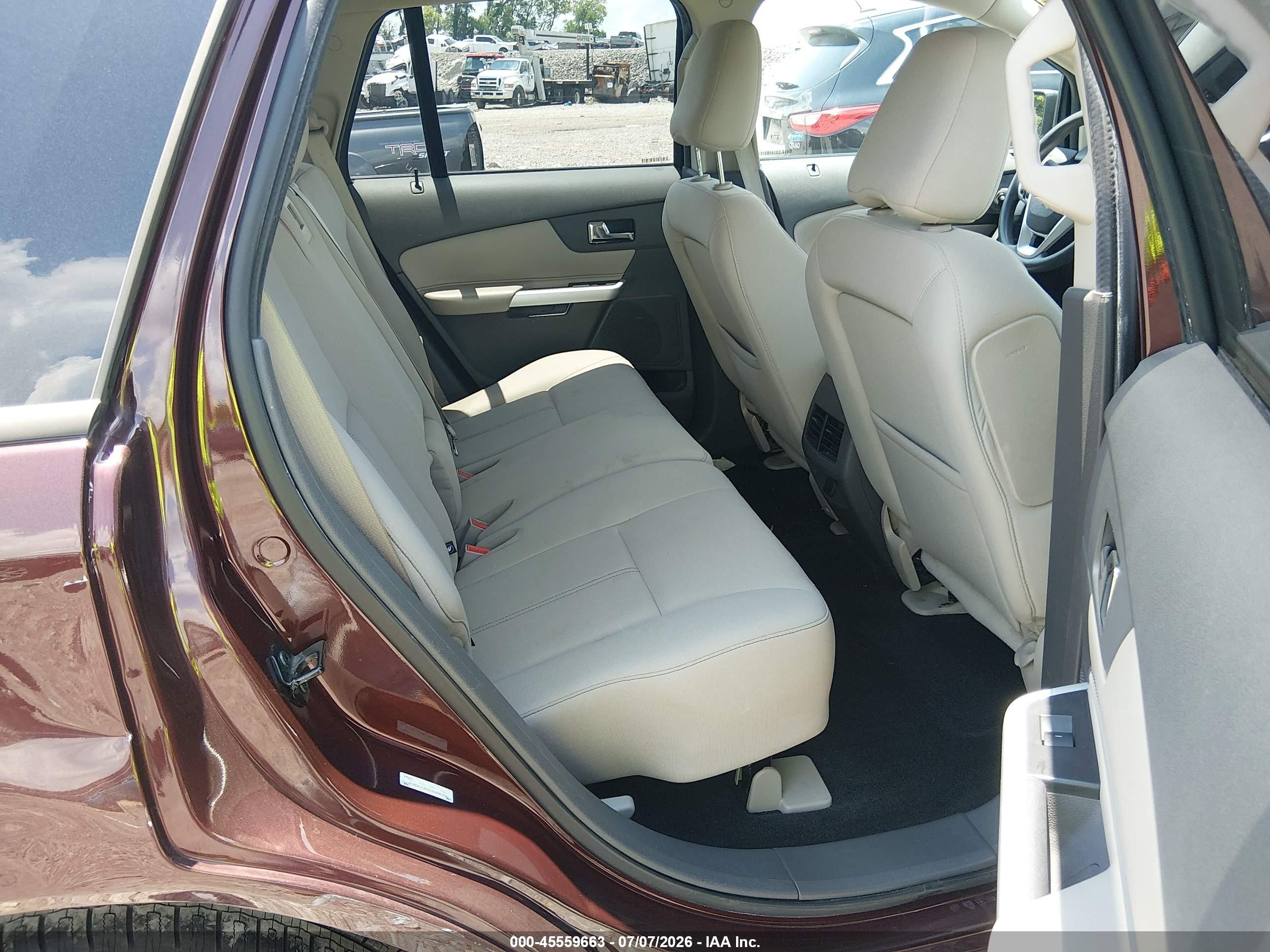 2012 Ford Edge Se Burgundy vin: 2FMDK3GC1CBA18504