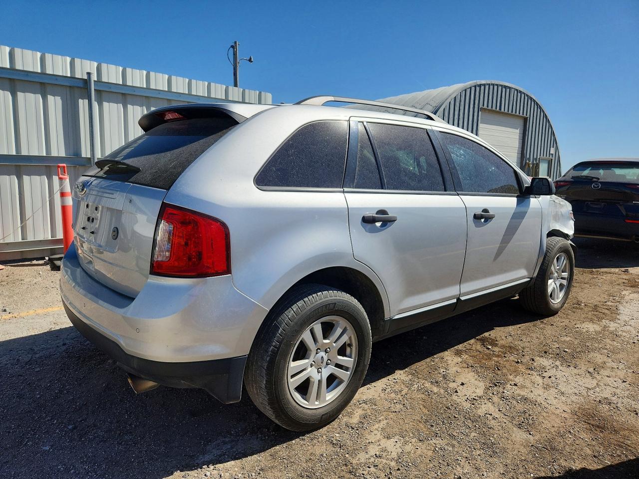 2012 Ford Edge Se Silver vin: 2FMDK3GC1CBA49493