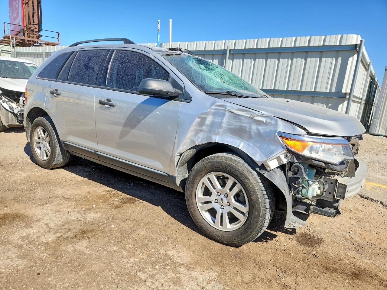 2012 Ford Edge Se Silver vin: 2FMDK3GC1CBA49493