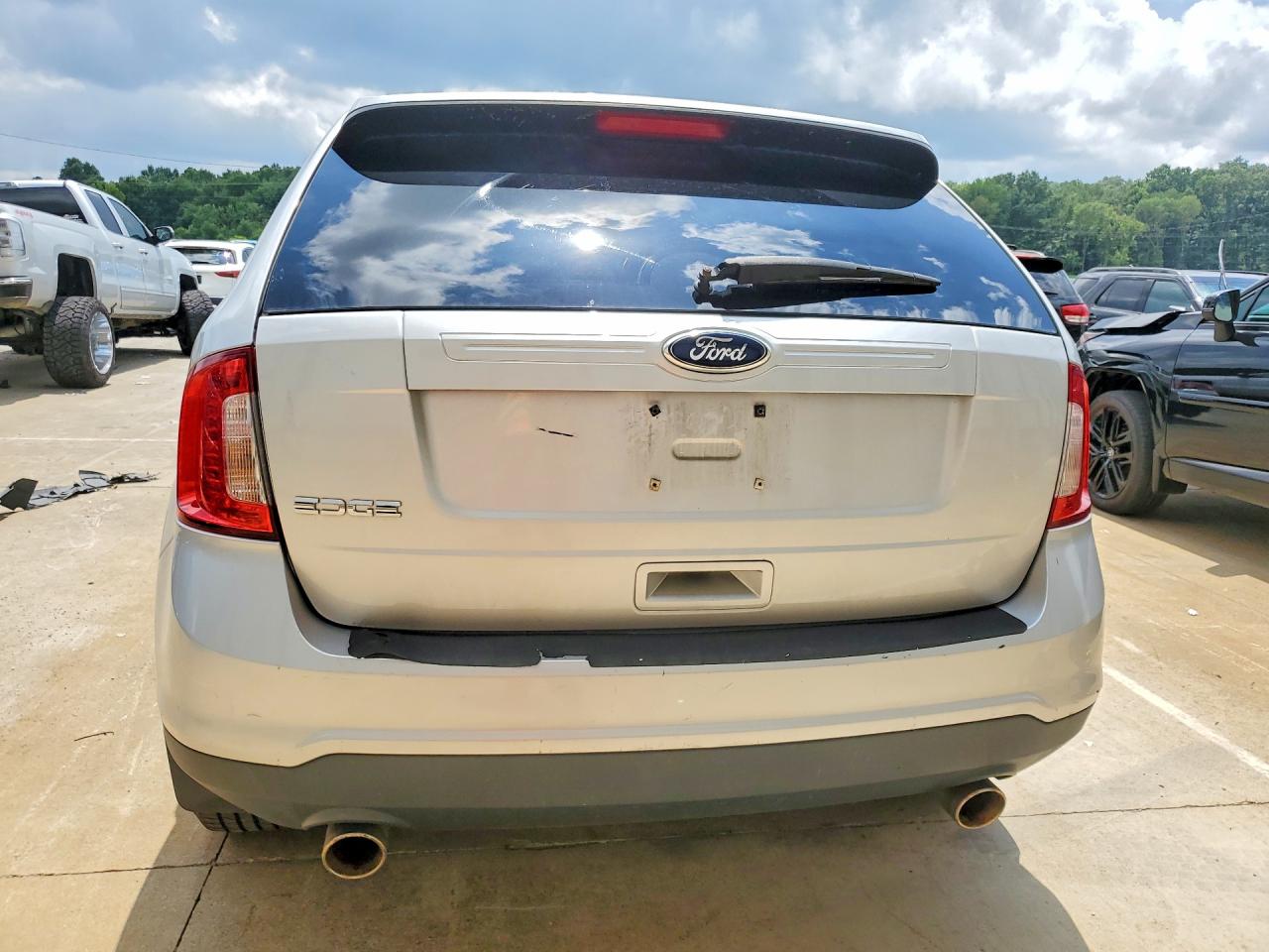 2012 Ford Edge Se Silver vin: 2FMDK3GC1CBA79125