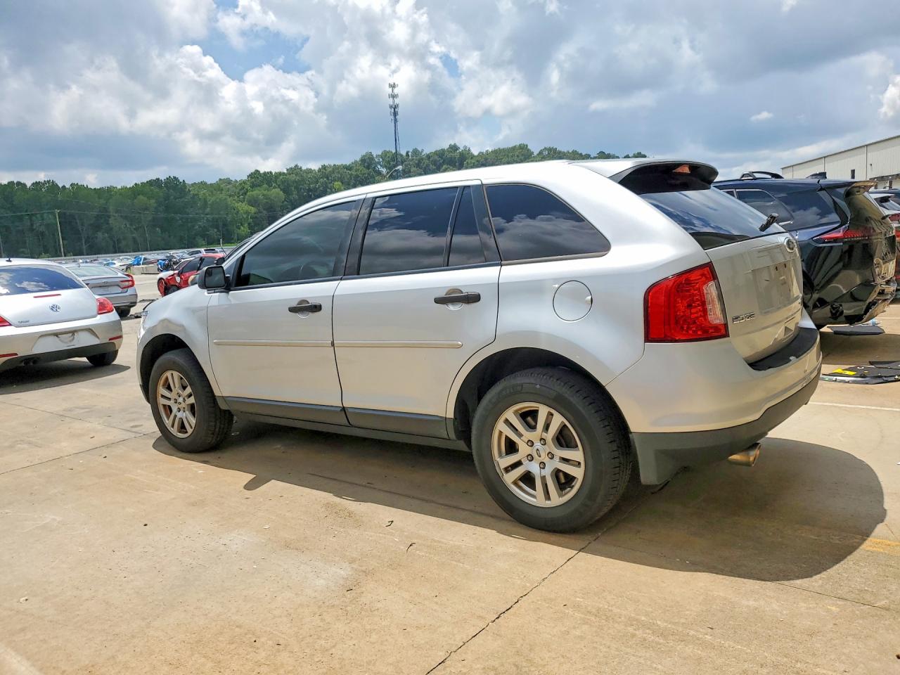 2012 Ford Edge Se Silver vin: 2FMDK3GC1CBA79125