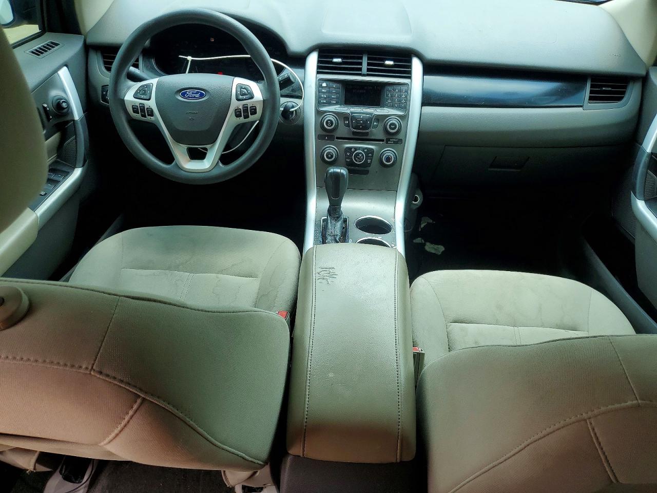 2012 Ford Edge Se Silver vin: 2FMDK3GC1CBA79125