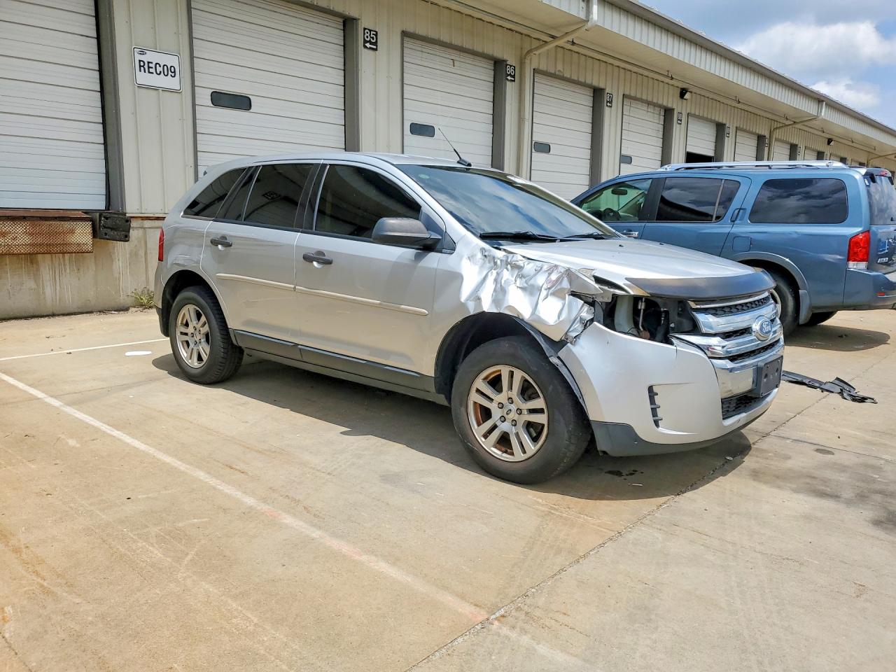 2012 Ford Edge Se Silver vin: 2FMDK3GC1CBA79125
