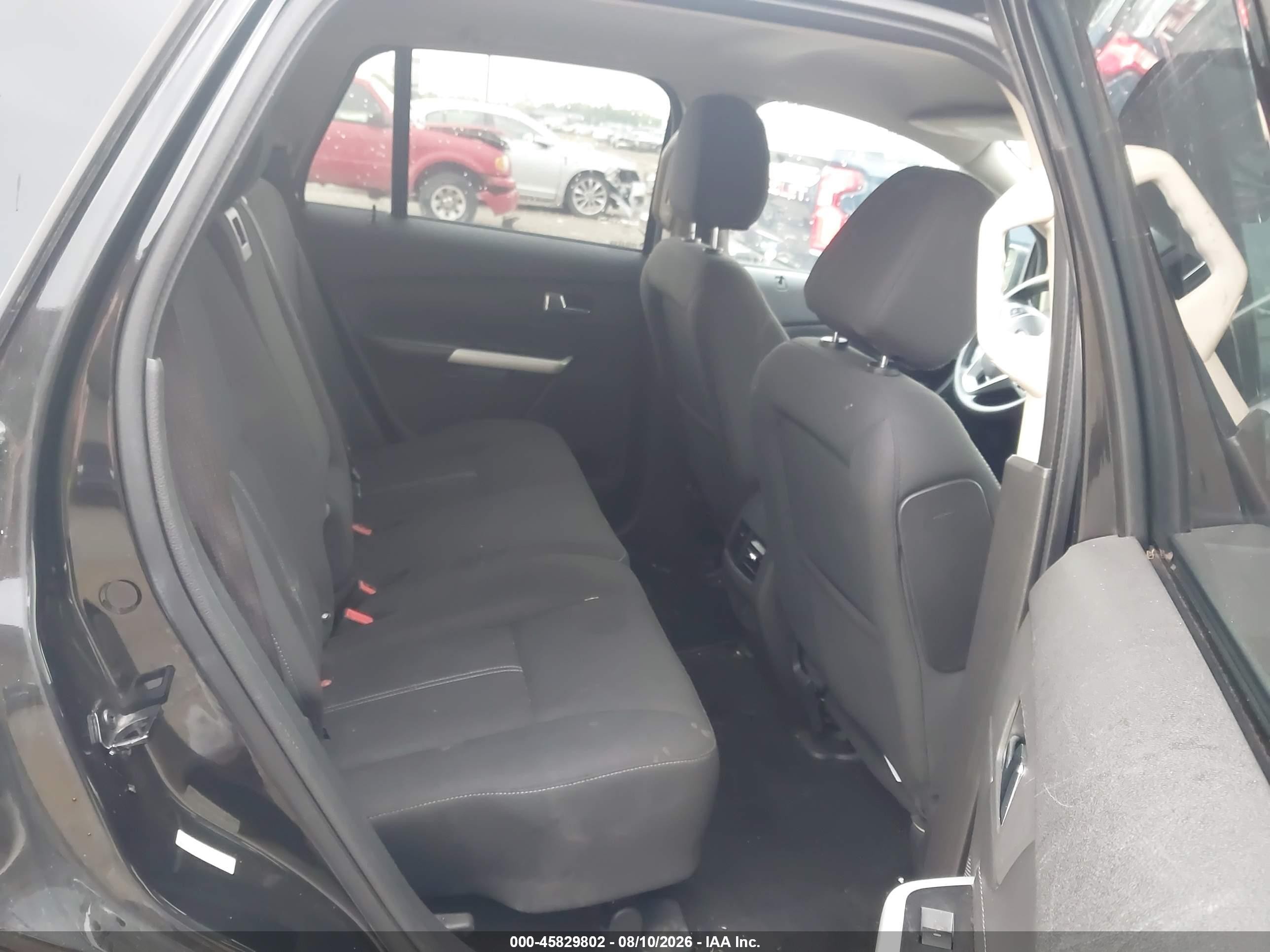 2013 Ford Edge Se Black vin: 2FMDK3GC1DBB24954