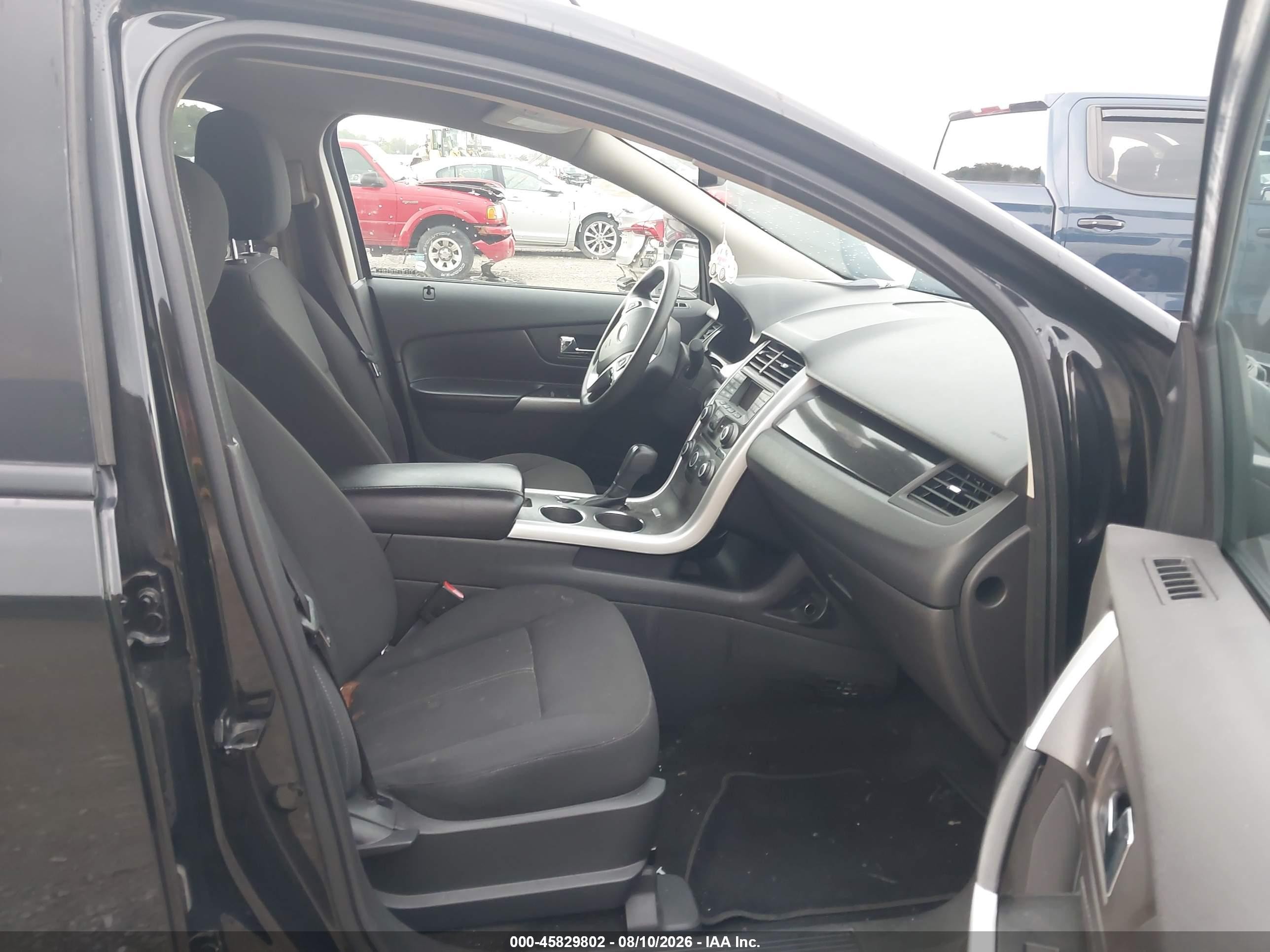 2013 Ford Edge Se Black vin: 2FMDK3GC1DBB24954