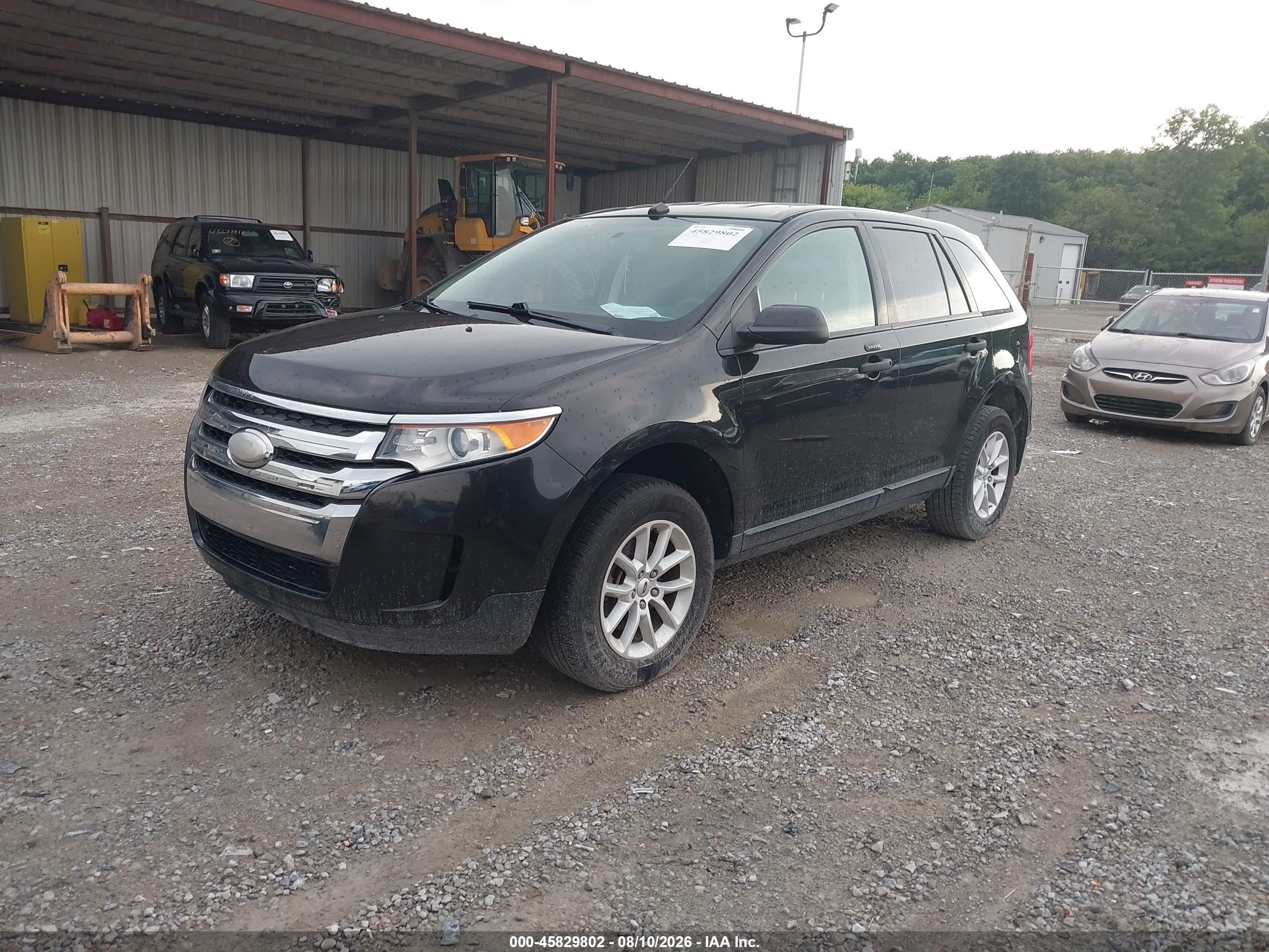 2013 Ford Edge Se Black vin: 2FMDK3GC1DBB24954