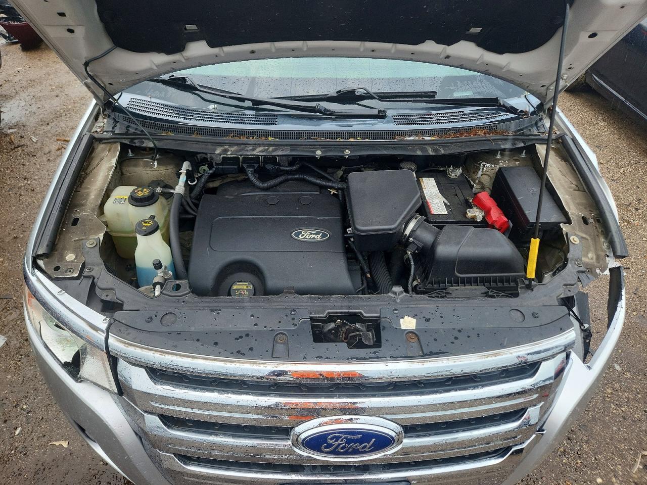 2013 Ford Edge Se Silver vin: 2FMDK3GC1DBB35694