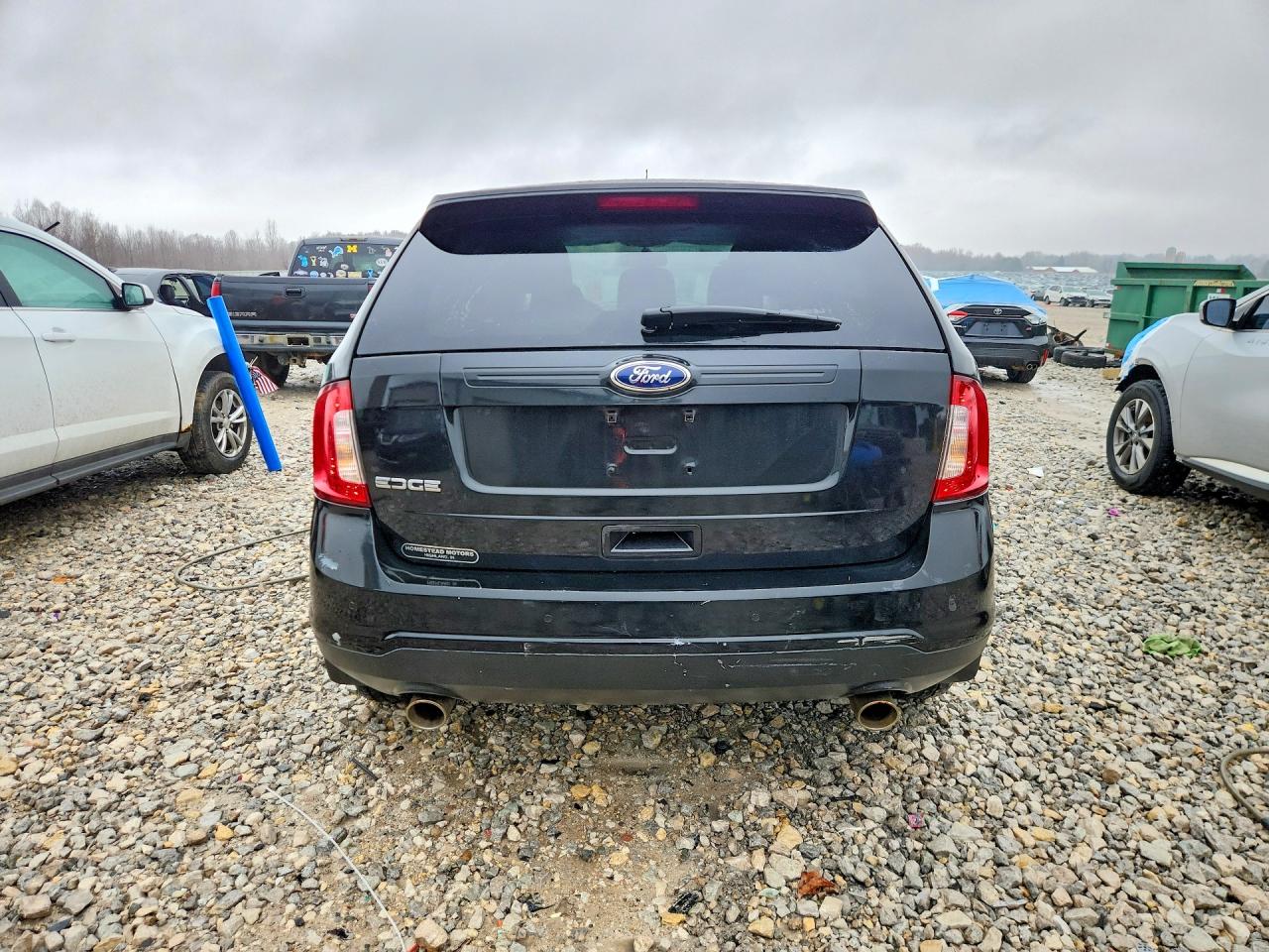 2013 Ford Edge Se Black vin: 2FMDK3GC1DBB57565