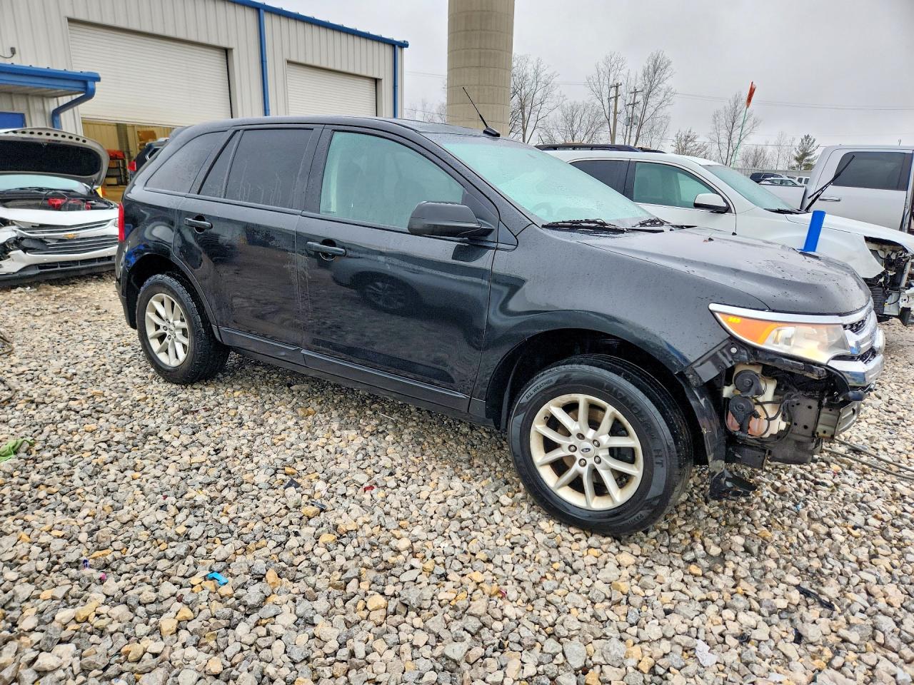 2013 Ford Edge Se Black vin: 2FMDK3GC1DBB57565