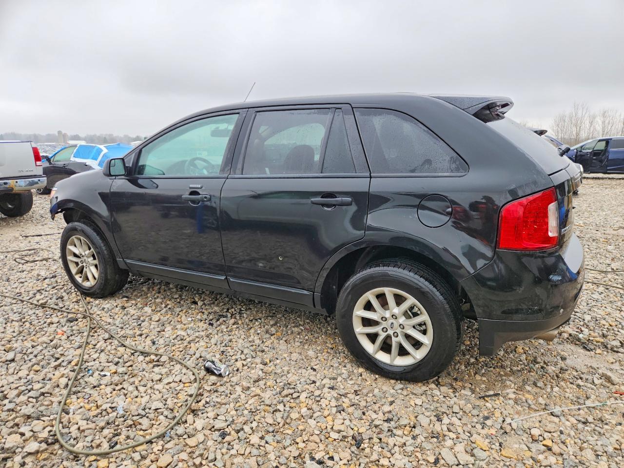 2013 Ford Edge Se Black vin: 2FMDK3GC1DBB57565