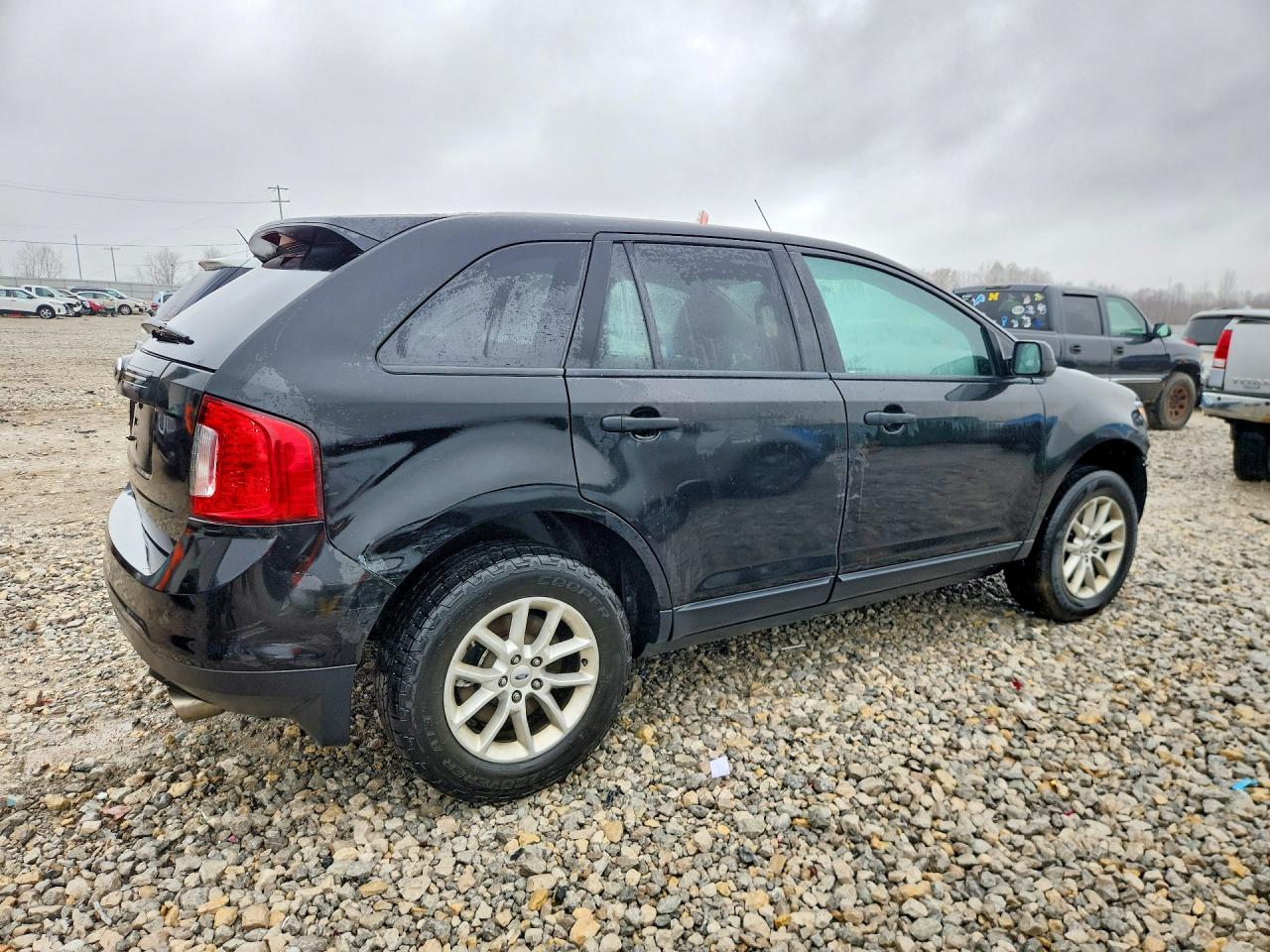 2013 Ford Edge Se Black vin: 2FMDK3GC1DBB57565