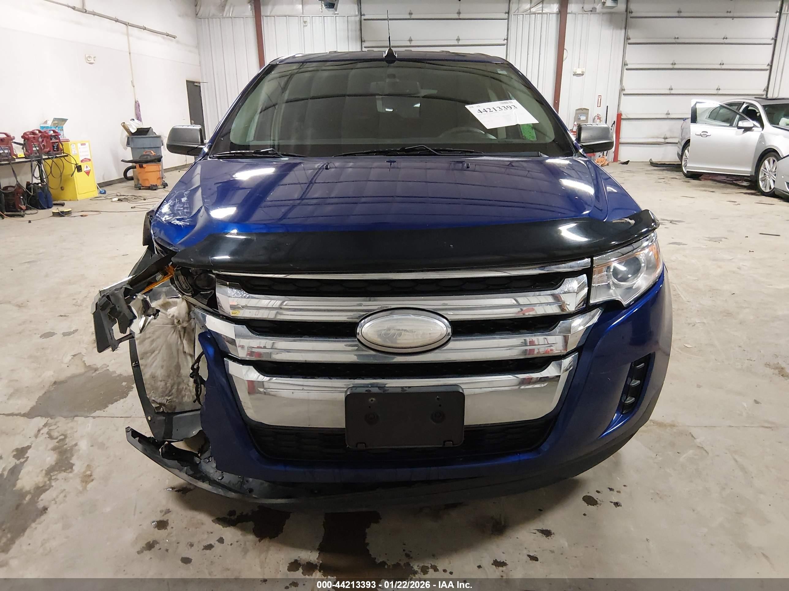2013 Ford Edge Se Blue vin: 2FMDK3GC1DBE31749