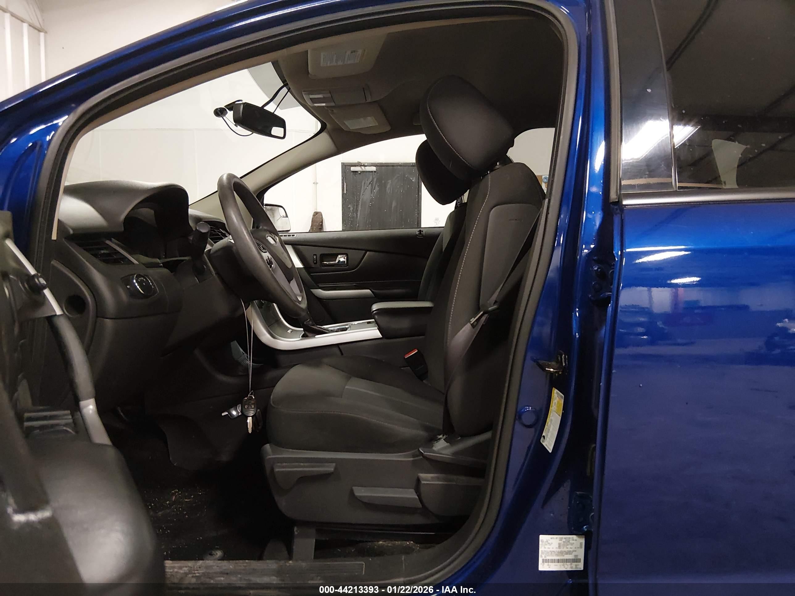 2013 Ford Edge Se Blue vin: 2FMDK3GC1DBE31749