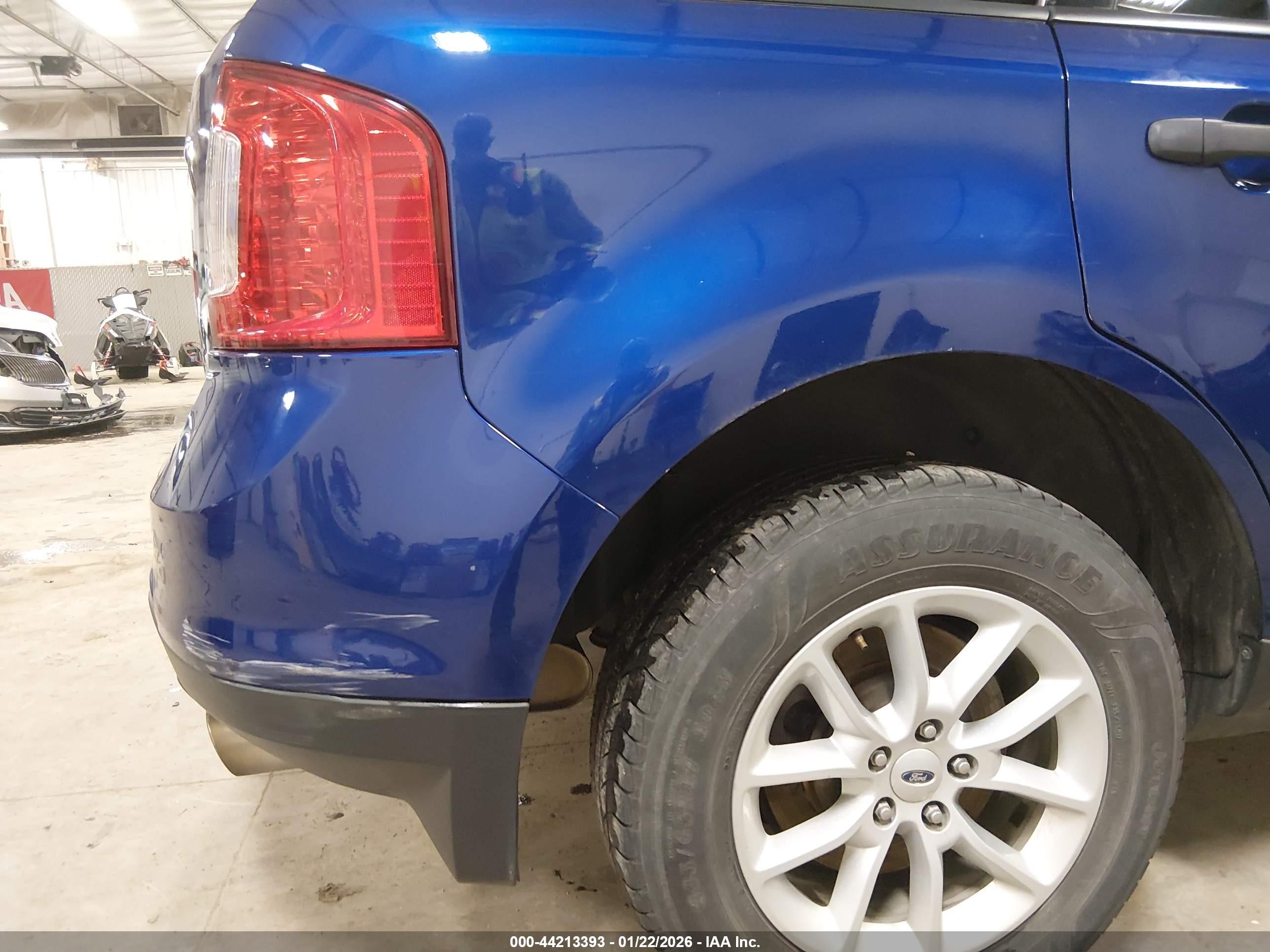 2013 Ford Edge Se Blue vin: 2FMDK3GC1DBE31749