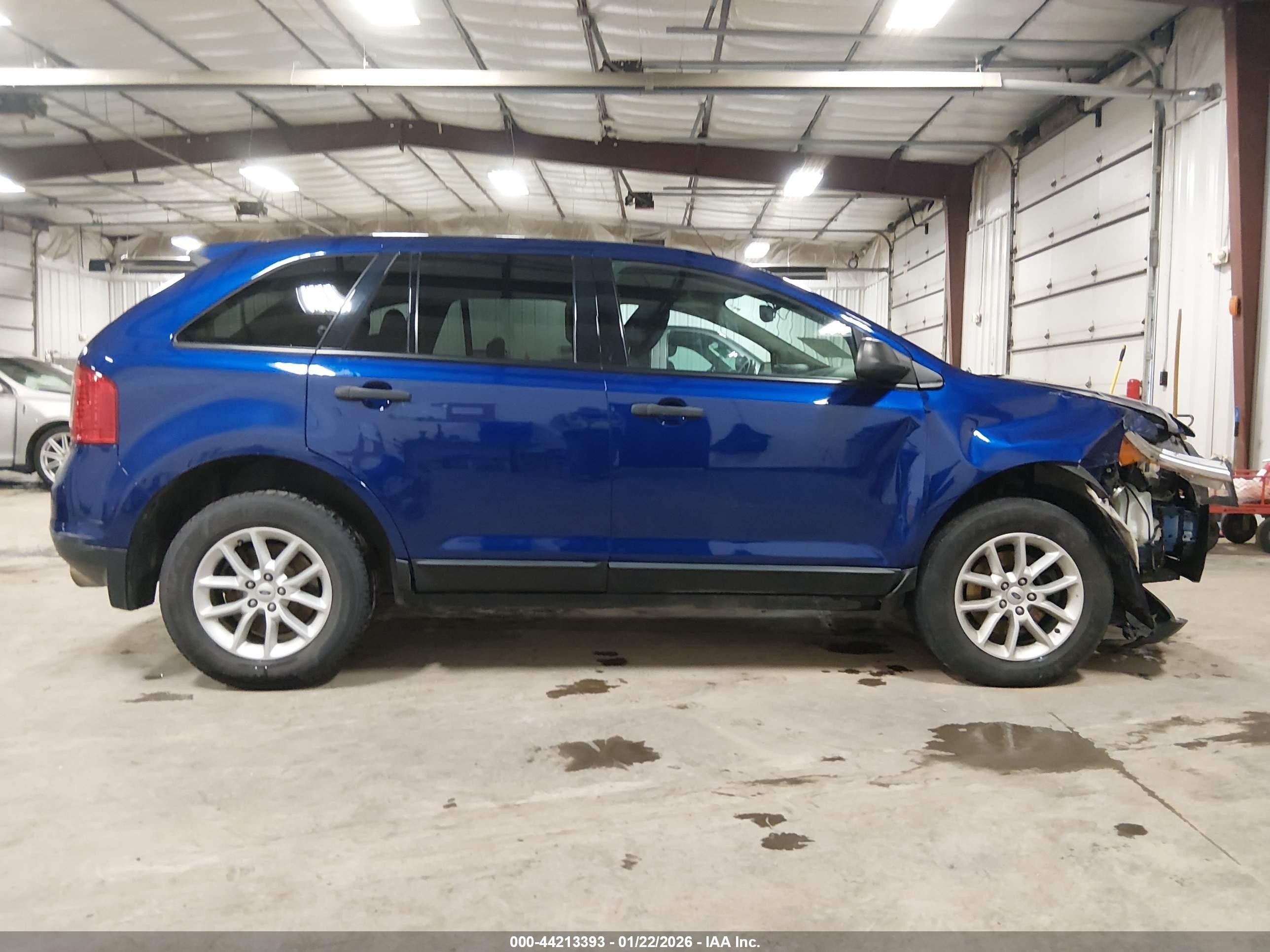 2013 Ford Edge Se Blue vin: 2FMDK3GC1DBE31749