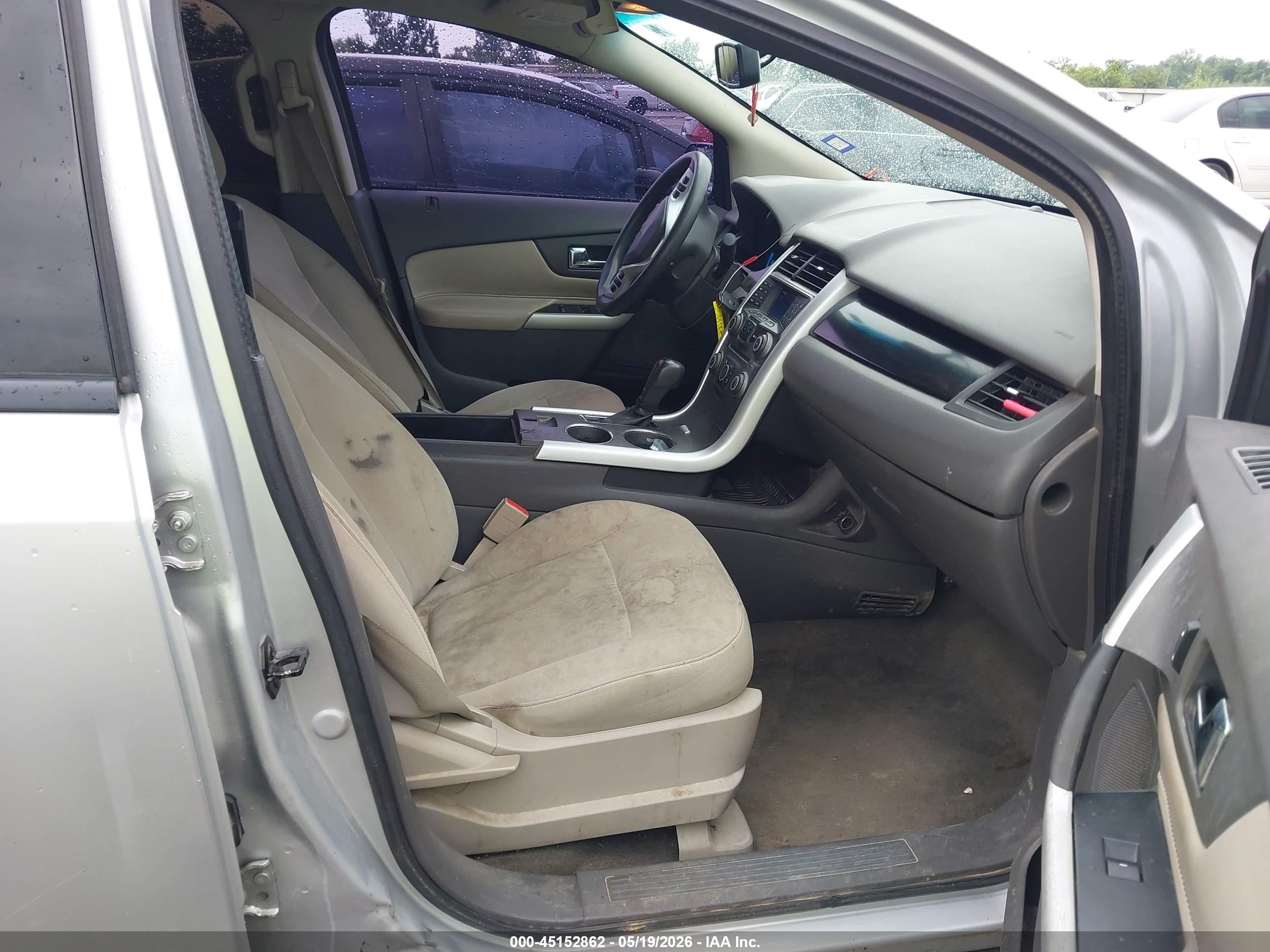2014 Ford Edge Se Silver vin: 2FMDK3GC1EBA05271