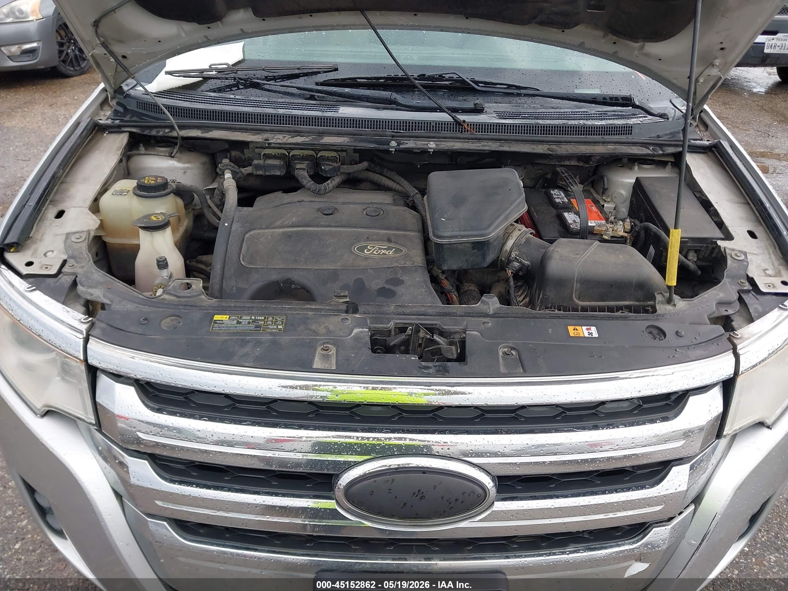 2014 Ford Edge Se Silver vin: 2FMDK3GC1EBA05271