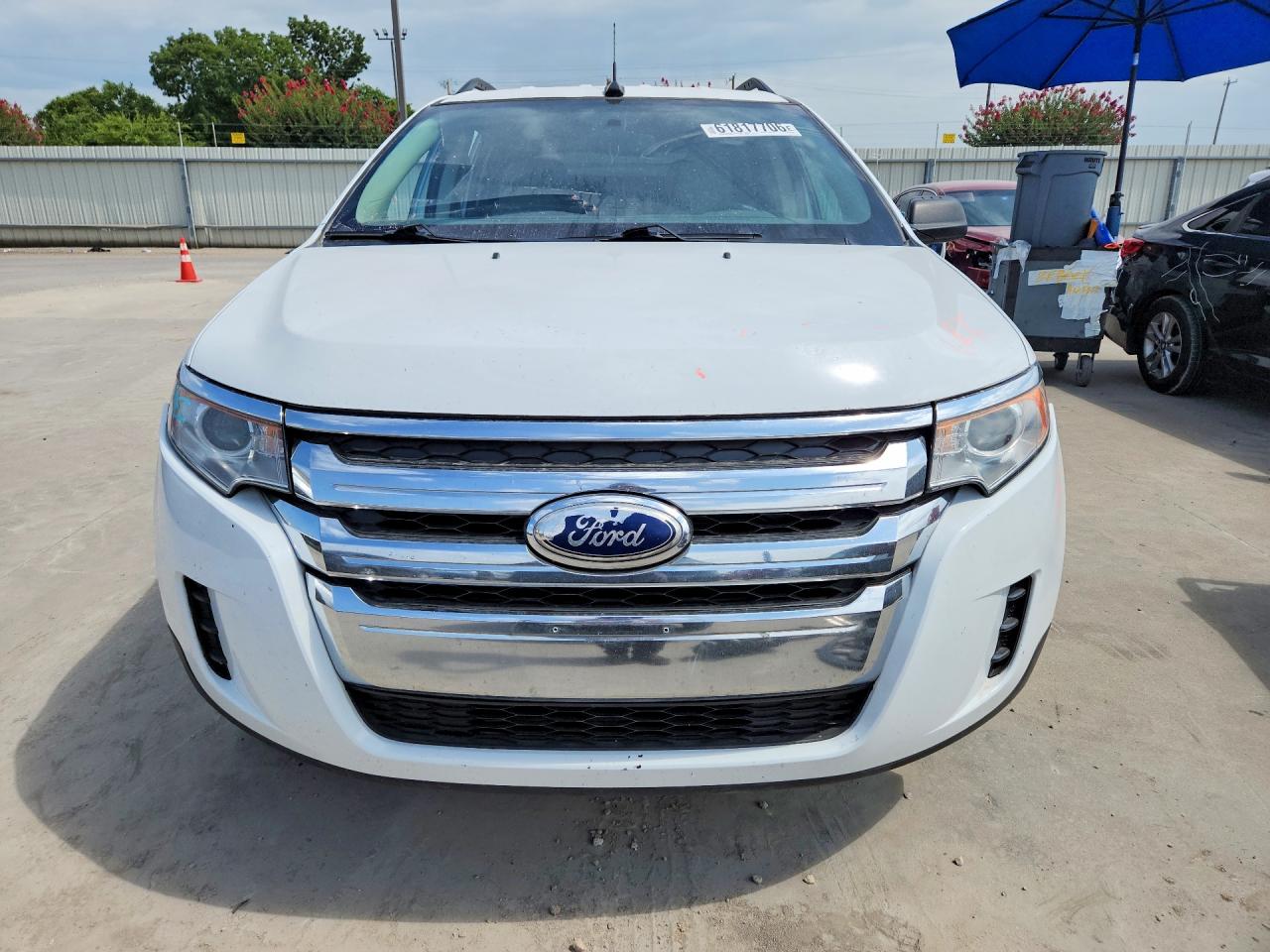 2014 Ford Edge Se Белый vin: 2FMDK3GC1EBB24244