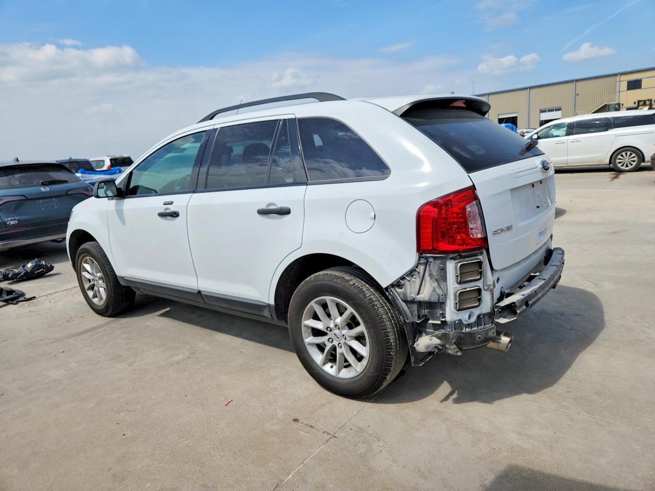 2014 Ford Edge Se Белый vin: 2FMDK3GC1EBB24244