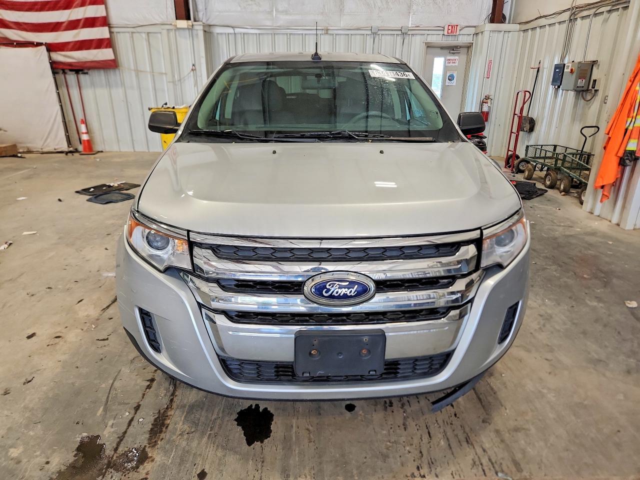 2014 Ford Edge Se Silver vin: 2FMDK3GC1EBB37334